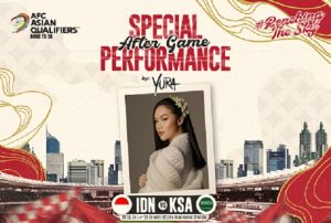 Yura Yunita Timnas Indonesia vs Arab Saudi