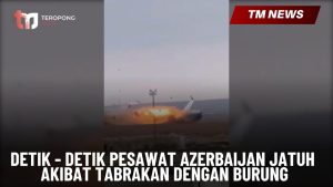 Detik - Detik Pesawat Azerbaijan Jatuh Akibat Tabr-Cover