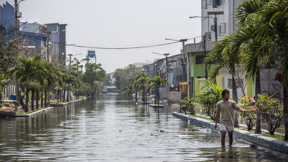 Kepulauan Seribu dan 10 RT di Jakarta Terendam Banjir Rob
