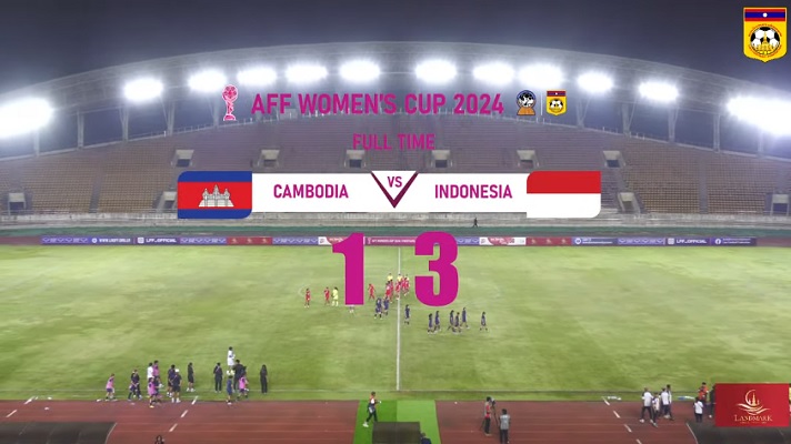 Timnas Wanita Indonesia vs Kamboja Final Piala AFF Wanita 2024
