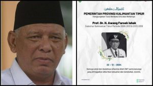 eks gubernur kaltim meninggal