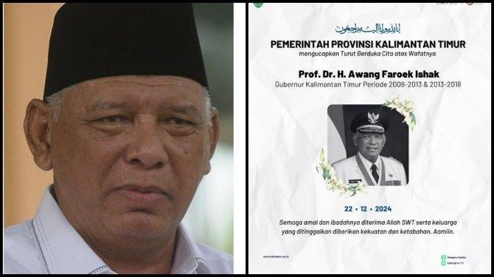eks gubernur kaltim meninggal