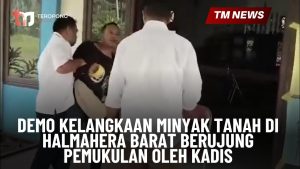 Demo Kelangkaan Minyak Tanah di Halmahera Barat Be-Cover