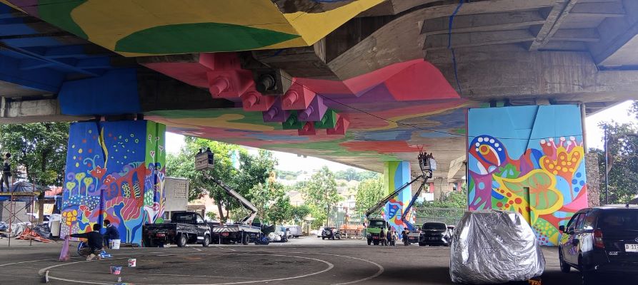 kolong Jembatan Pasupati