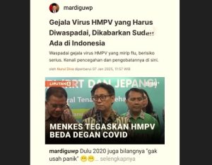 Virus HMPV Mardigu Wowiek