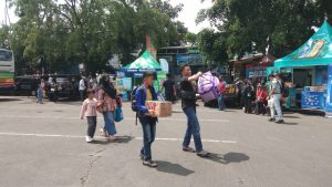 Terminal Cicaheum Berangkatkan Penumpang dengan Armada Tambahan