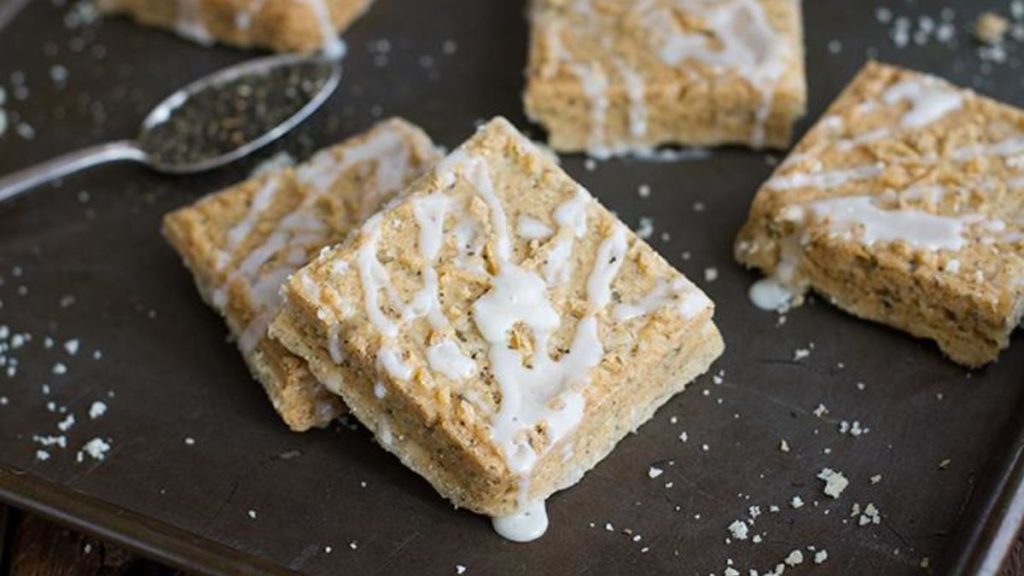 Earl grey shortbread cookies