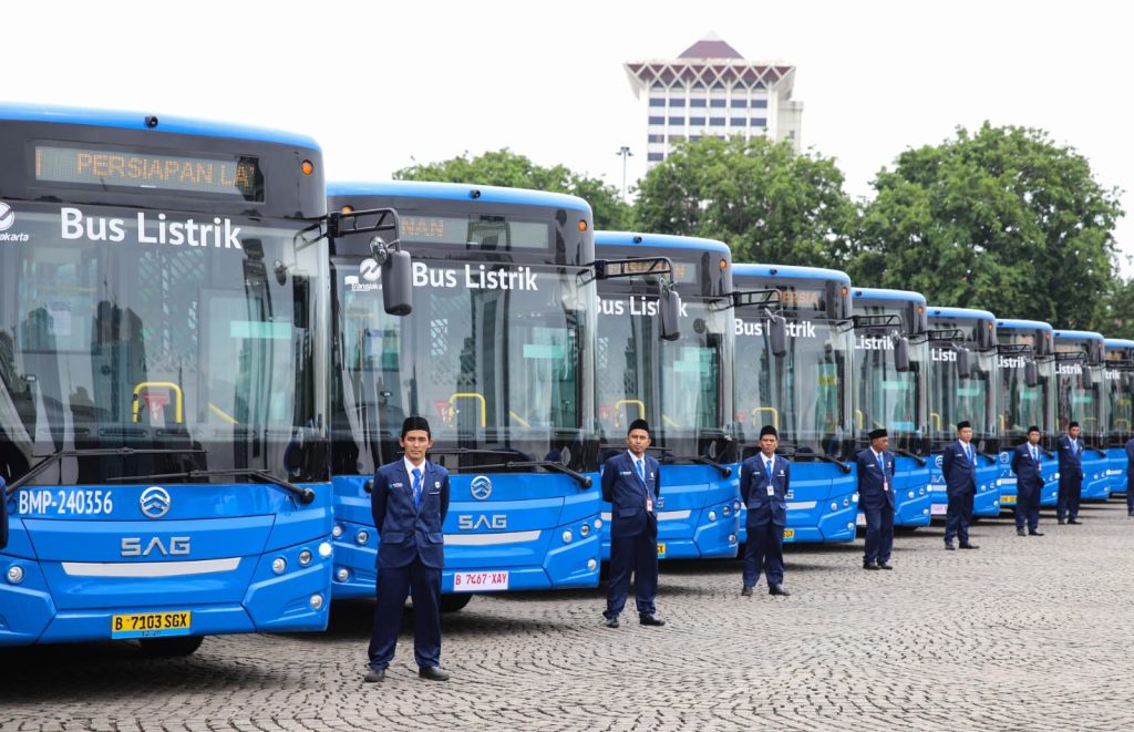 Pemprov DKI Jakarta Tambah 205 Unit Bus Listrik