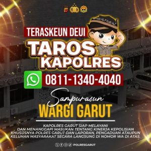 Polres Garut titip kendaraan gratis