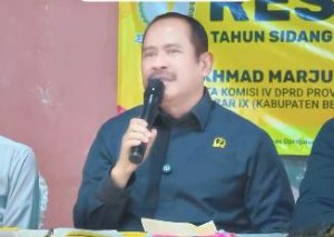 Anggota DPRD Jabar Akhmad Marjuki Terima Aduan Warga Kabupaten Bekasi Kesulitan Cari Kerja