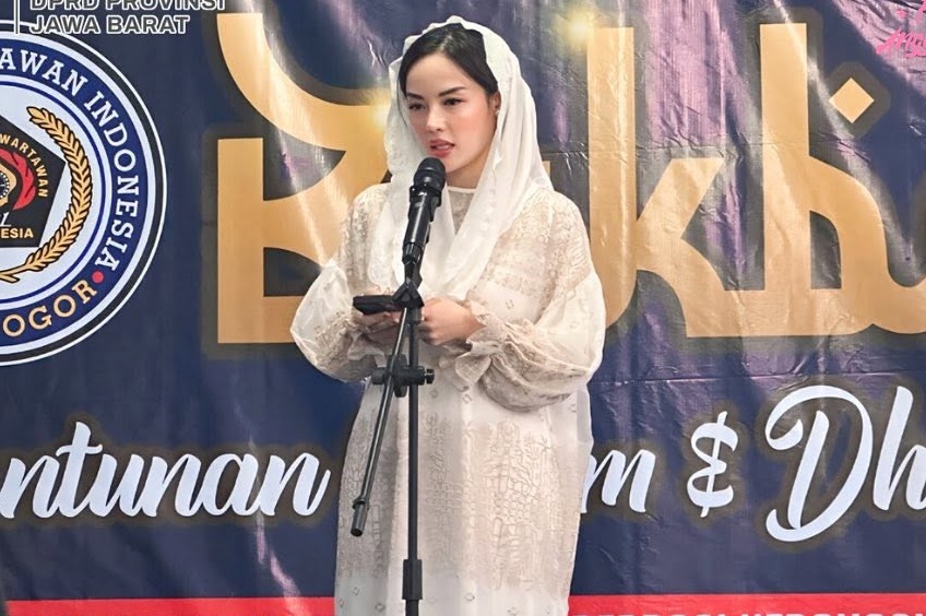 Fetty Anggraenidini Hadiri Acara Santunan Anak Yatim dan Buka Puasa Bersama