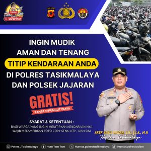 Polres Tasikmalaya Buka Penitipan Kendaraan