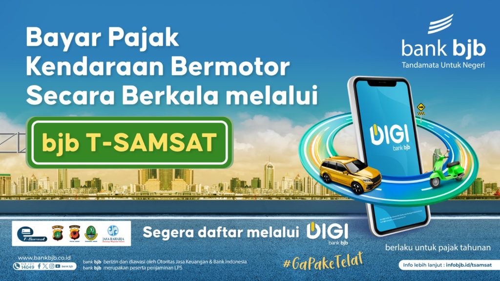 bjb T-Samsat di DIGI bank bjb Membuat Bayar Pajak Kendaraan Makin Mudah