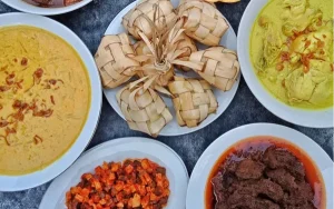 pola makan sehat saat lebaran