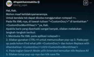 Dirjen Pajak Minta Pelanggan Coding Sendiri