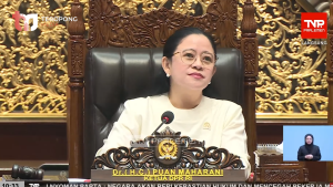 Momen Puan Maharani Mengesahkan RUU TNI Menjadi Undang-Undang, DPR Sepakat Setuju
