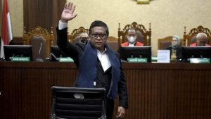 sidang eksepsi hasto