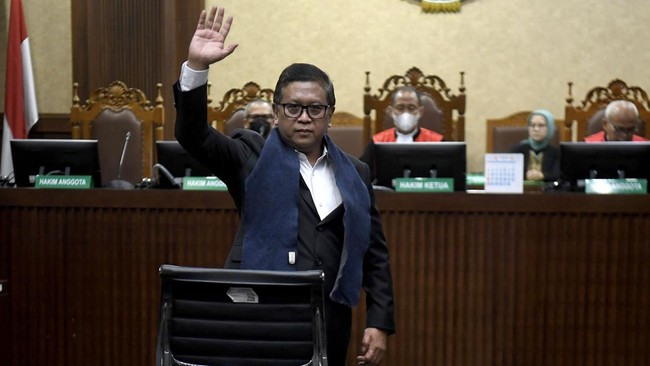 sidang eksepsi hasto