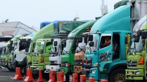 truk muatan lebaran 2025
