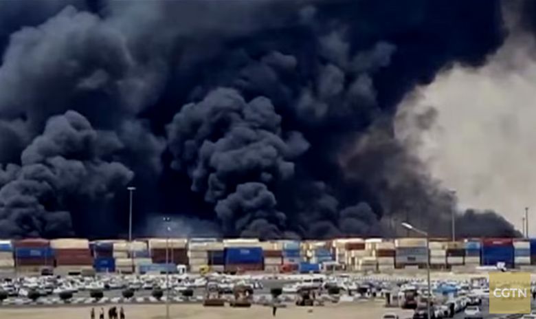 Pelabuhan Shahid Rajee Iran Meledak, KorbanTewas Capai 40