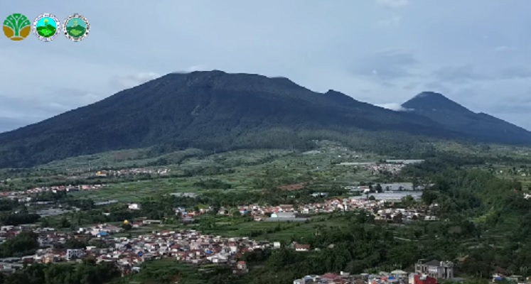 Gunung Gede gempa