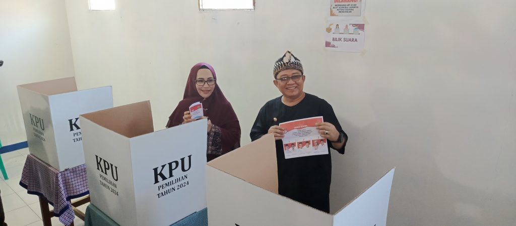 Seluruh Cabup dan Cawabup Tasikmalaya Salurkan Hak Pilih di PSU, Masing-Masing Optimis Raih Suara Terbanyak