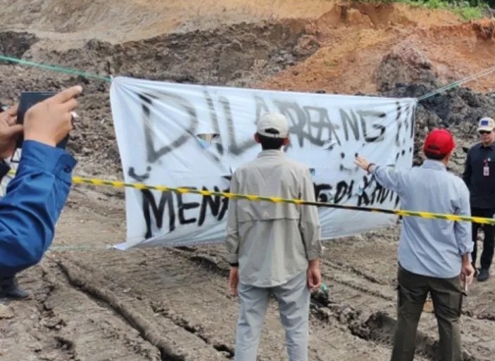 Kemenhut Ancam Pelaku Tambang Ilegal di Lahan Pendidikan