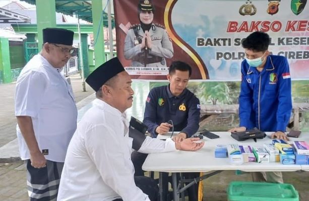 Polresta Cirebon Bakti Kesehatan Gratis