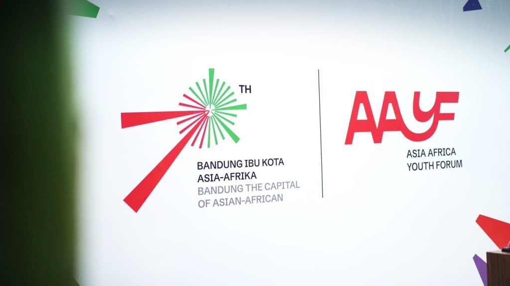 Logo Asia Afrika Youth Forum 2025 Karya Anak Muda Bandung