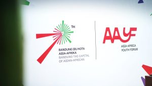 Logo Asia Afrika Youth Forum 2025 Karya Anak Muda Bandung