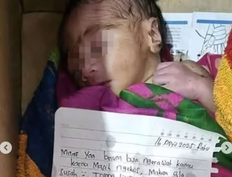 bayi dibuang