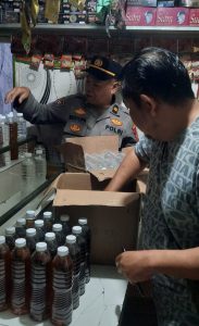 Polisi Gelar Razia Miras di Wilayah Cikancung