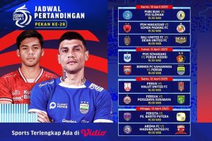 Jadwal Liga 1 Pekan Ke-28, dimulai Kamis 10 April 2025, Ada Laga Persib Vs Borneo FC