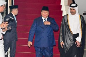 prabowo tiba di qatar