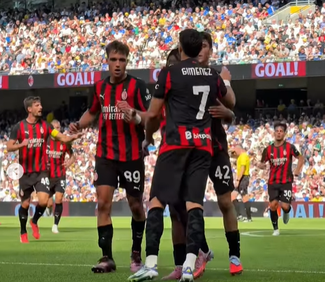 Leeds United Vs AC Milan Bermain Imbang dalam Laga Pramusim
