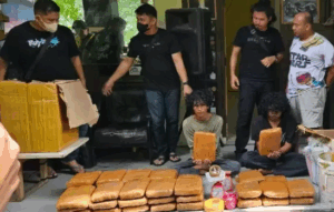 BNNP Temukan 40 Kg Ganja Kering Siap Edar di Gedung UIN Suska Pekanbaru