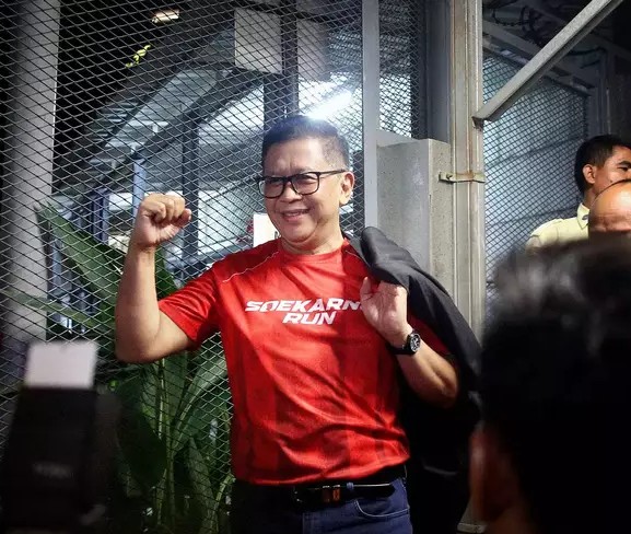 Hasto Kristiyanto Resmi Bebas Usai Dapat Amnesti. PDIP mbg