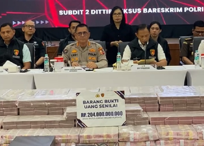 Pembobolan rekening dormant Bank BNI Jabar (Dok Bareskrim Polri)