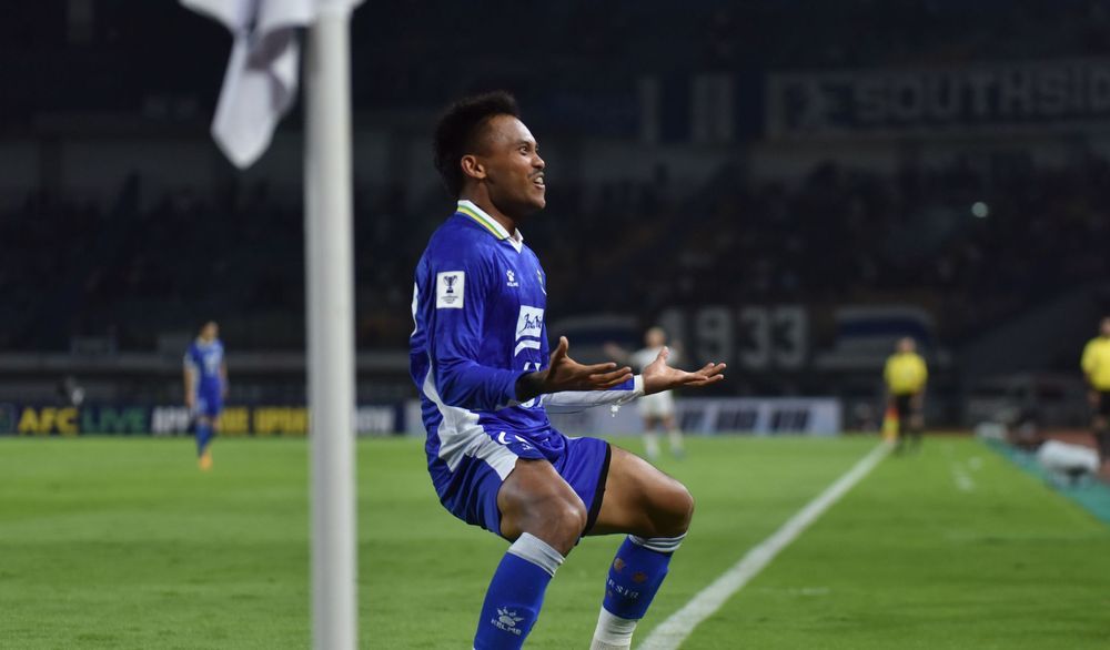 hasil Persib vs Lion City - Selebrasi Saddil ramdani (Dok Persib)