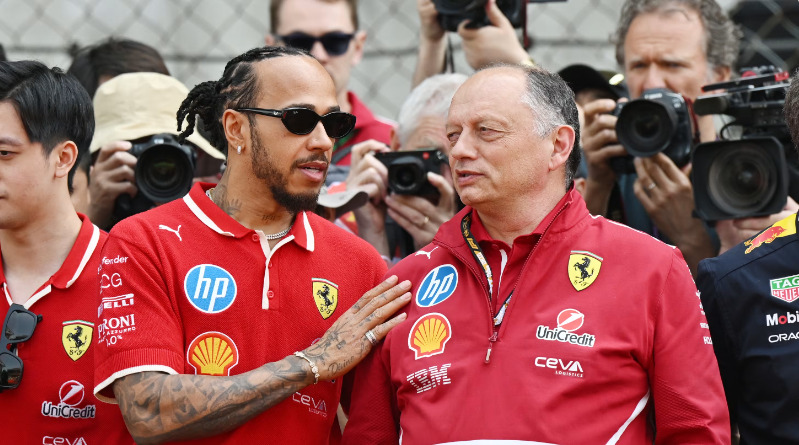 Lewis Hamilton Ferrari