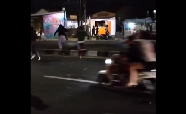 Tawuran Pelajar Cikarang (Bekasi Terkini)