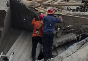 musala ambruk ponpes sidoarjo (Dok BPBD Sidoarjo)