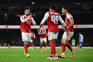 Prediksi Skor Arsenal vs Brighton Liga Inggris 2025/26
