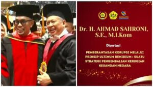 sahroni wisuda