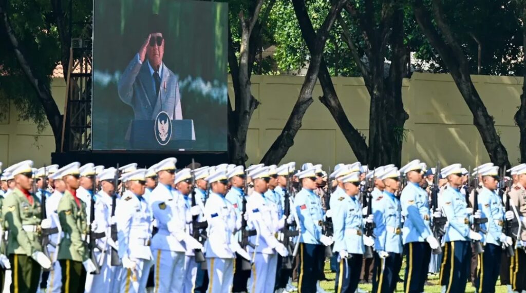 Menhan HUT TNI ke-80
