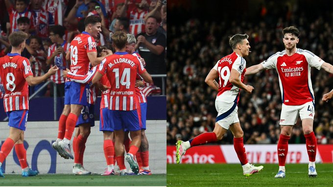 Arsenal vs Atletico Madrid