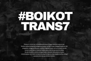 santri boikot trans 7