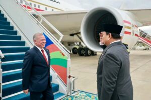 Raja Yordania Prabowo