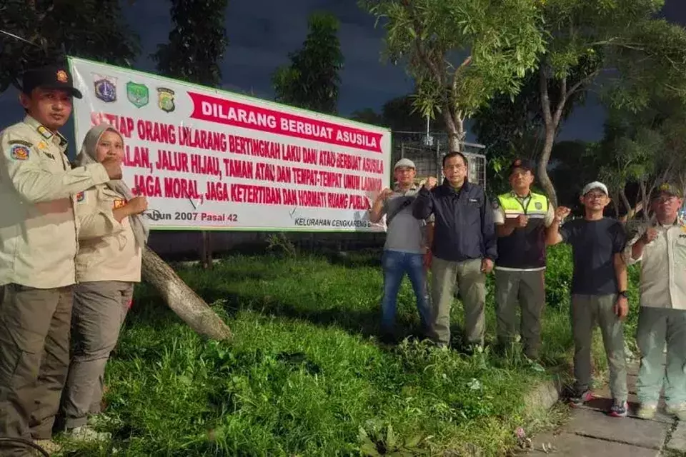Antisipasi Praktik Prostitusi Gay, Satpol PP Perketat Pengawasan di Taman Daan Mogot