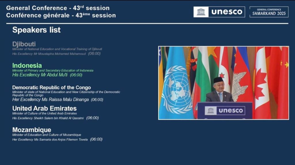 Bahasa Indonesia UNESCO